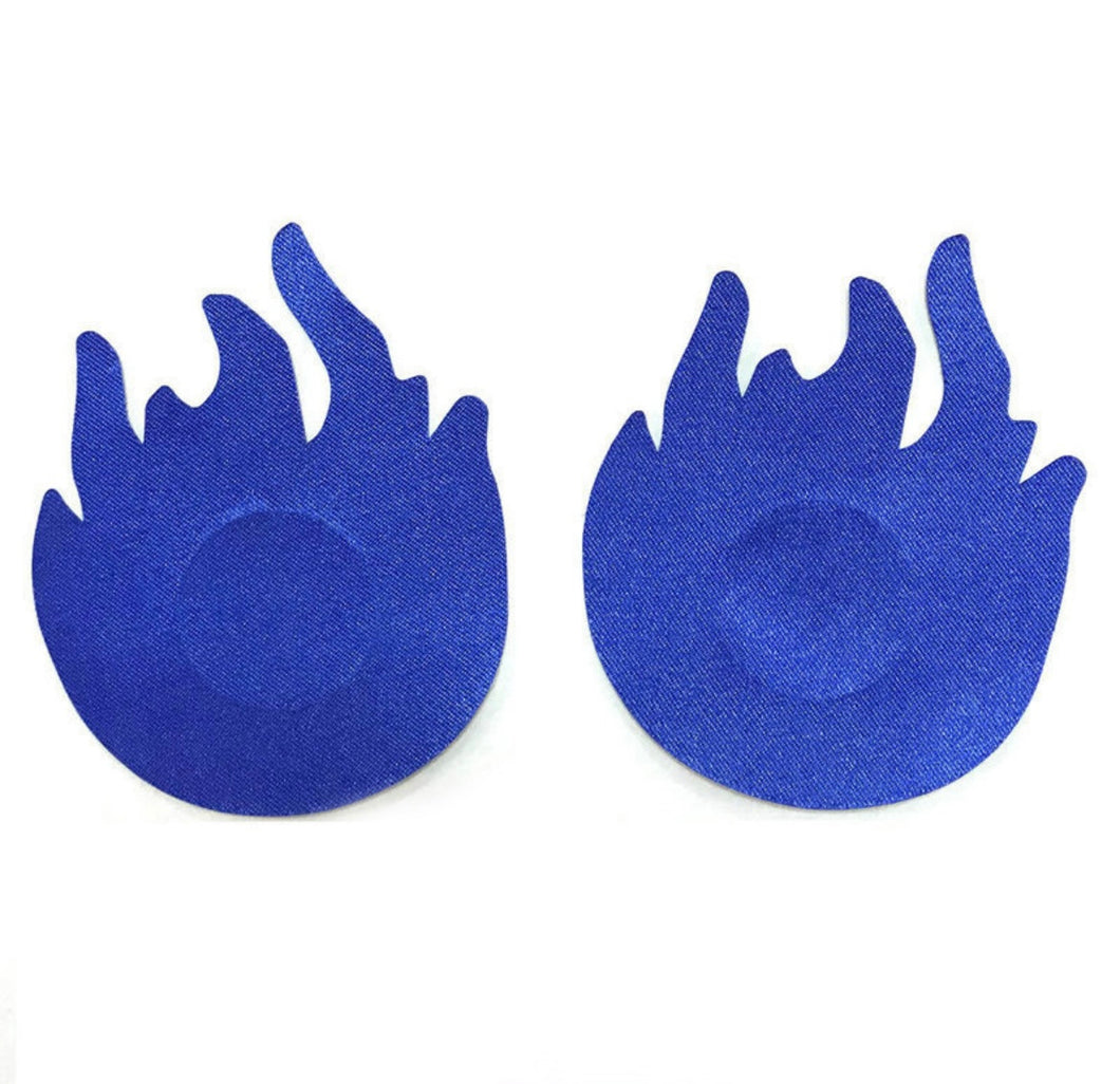 Blue flame nipple cover